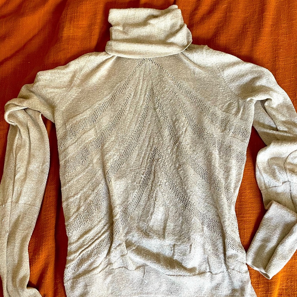 Angel of the North turtleneck top